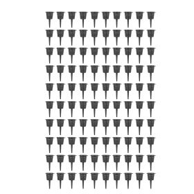 100pcs Bonsai Fertilizer Baskets with Lid Portable Fertilizer Mesh Baskets for Potted Plants Succulent Orchid