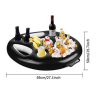 Inflatable Floating Drink And Snack Holder For Pools & Hot Tub